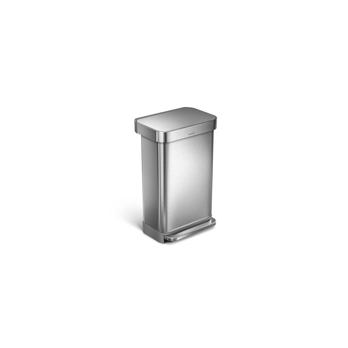Ведро с педалью 45 л FPP с карманом для мешков (CW2024) CW2024 Simplehuman