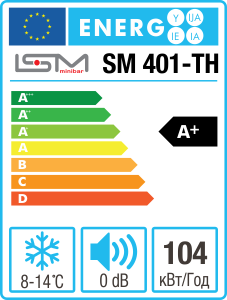 Мини-бар ISM PELTIER SM 401-TH (Черный)