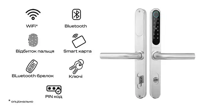 7 способов открытия умного замка SEVEN LOCK SL-7761BF
